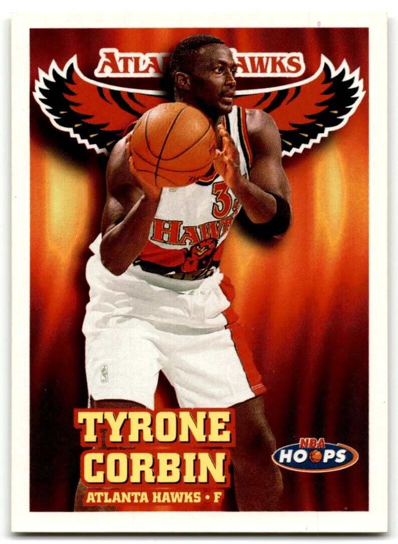 1997-98 Hoops Tyrone Corbin Atlanta Hawks #9