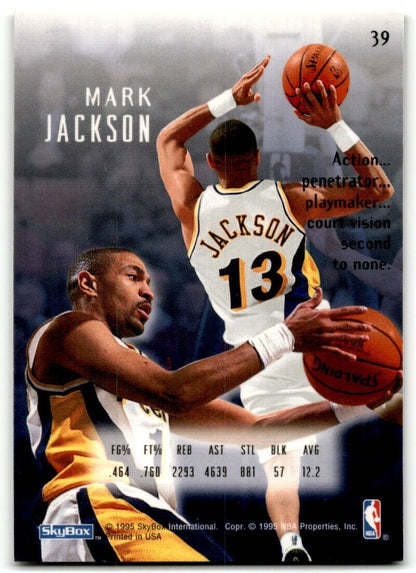 1994-95 SkyBox E-Motion Mark Jackson Indiana Pacers #39