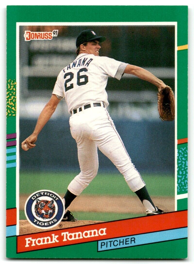 1991 Donruss Frank Tanana Detroit Tigers #508