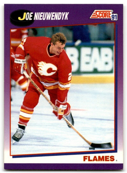 1991-92 Score Joe Nieuwendyk Calgary Flames #170