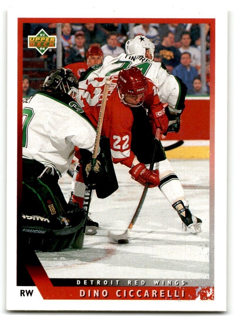 1993-94 Upper Deck Dino Ciccarelli Detroit Red Wings #136