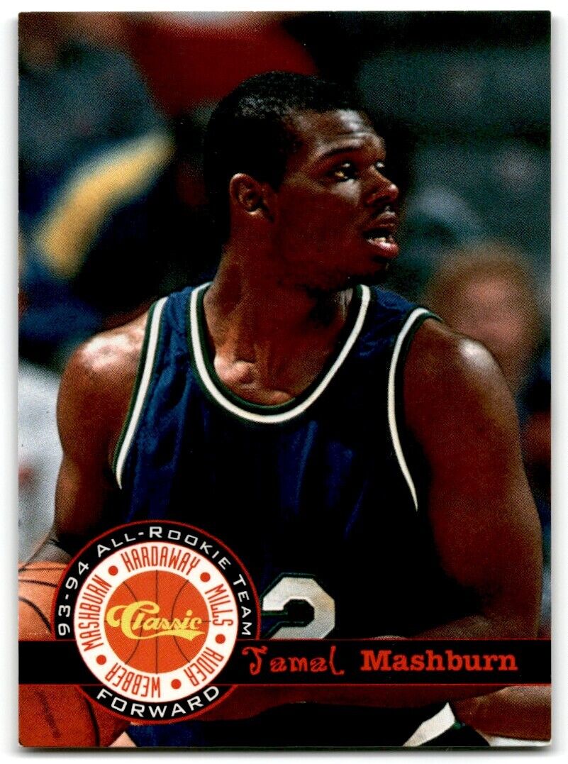 1994-95 Classic Draft Jamal Mashburn Dallas Mavericks #12