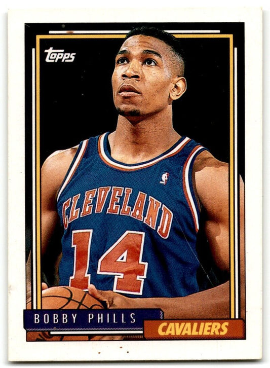 1992-93 Topps Bobby Phills Rookie Cleveland Cavaliers #226