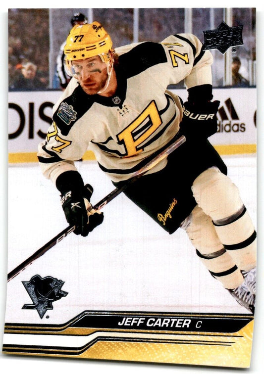 2023-24 Upper Deck Jeff Carter Pittsburgh Penguins #390