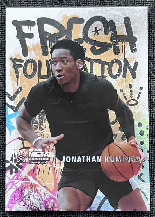 2021-22 Skybox Metal Universe Championship Preview Jonathan Kuminga Rookie #FF10