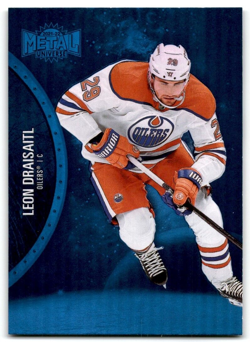 2021-22 Skybox Metal Universe Leon Draisaitl Edmonton Oilers #140