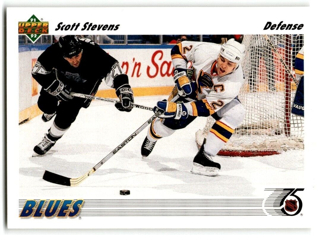 1991-92 Upper Deck Scott Stevens St. Louis Blues #132