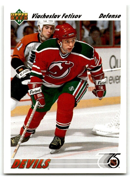 1991-92 Upper Deck Viacheslav Fetisov New Jersey Devils #410