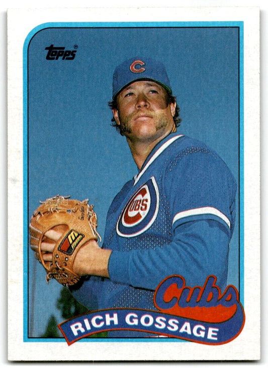 1989 Topps Rich Gossage Chicago Cubs #415