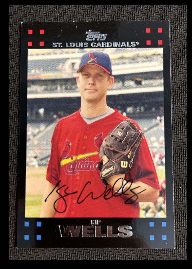 2007 Topps Kip Wells St. Louis Cardinals #537