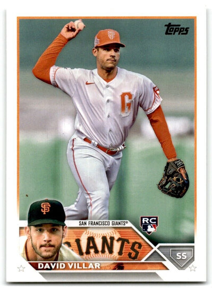 2023 Topps David Villar Rookie San Francisco Giants #277