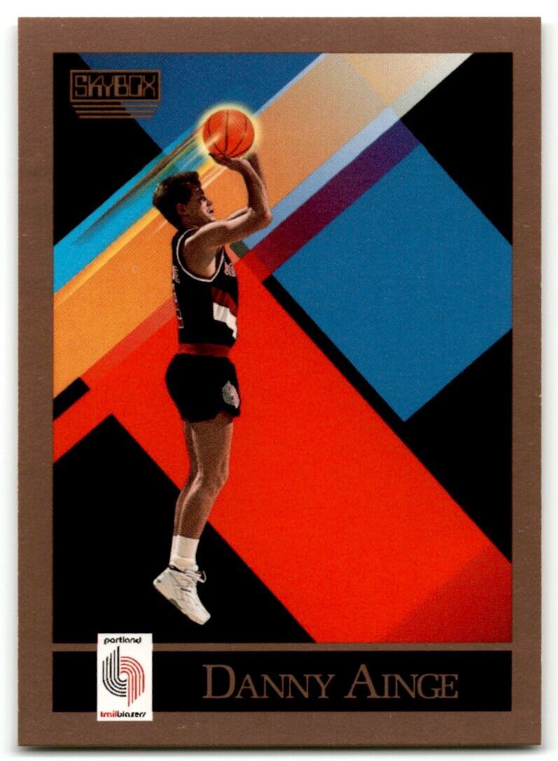 1990-91 SkyBox Danny Ainge Portland Trail Blazers #407