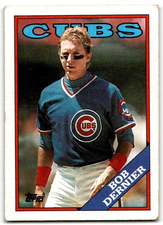 1988 Topps Bob Dernier Chicago Cubs #642