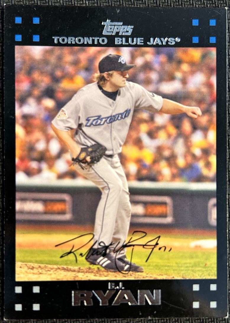 2007 Topps B.J. Ryan Toronto Blue Jays #TOR14