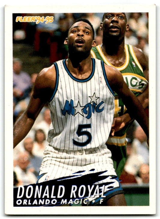 1994-95 Fleer Donald Royal Orlando Magic #161