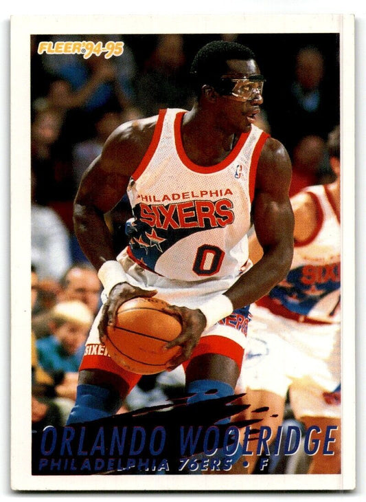 1994-95 Fleer Orlando Woolridge Philadelphia 76ers #173