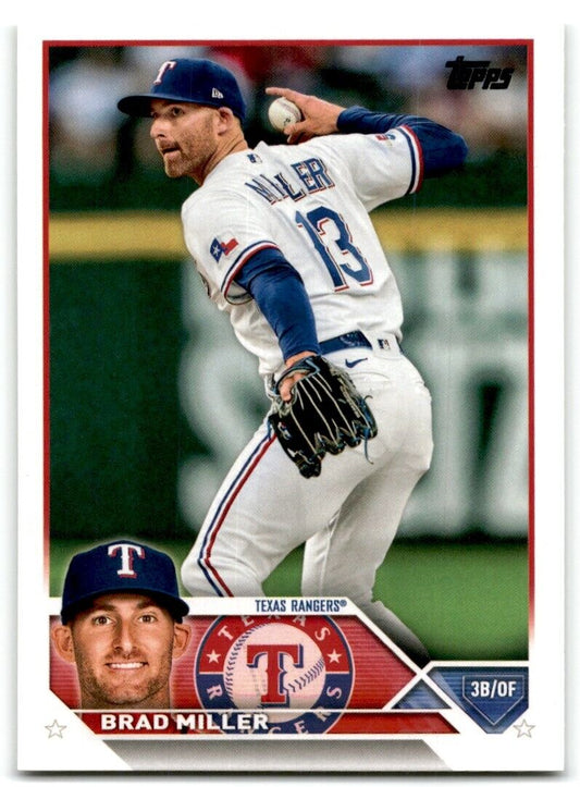 2023 Topps Brad Miller Texas Rangers #319