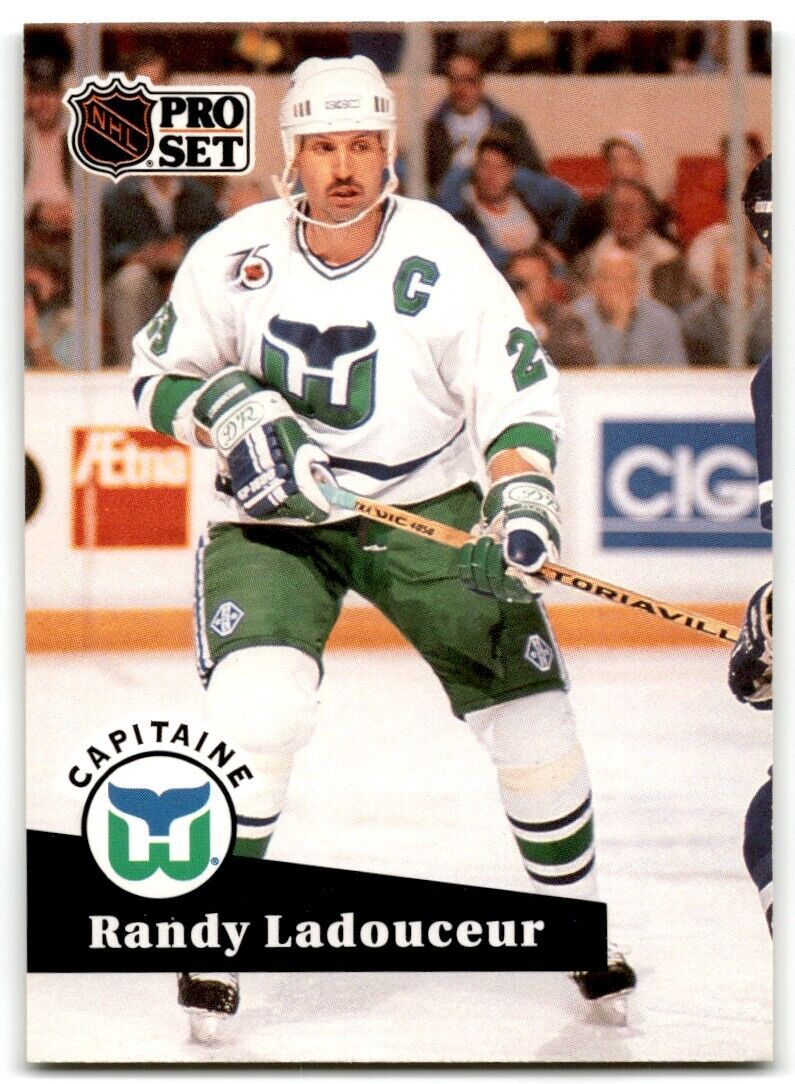 1991-92 Pro Set Randy Ladouceur Hartford Whalers #573