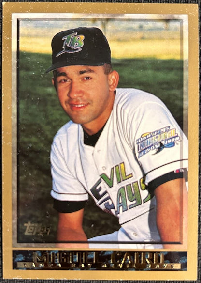 1998 Topps Miguel Cairo Tampa Bay Devil Rays #464