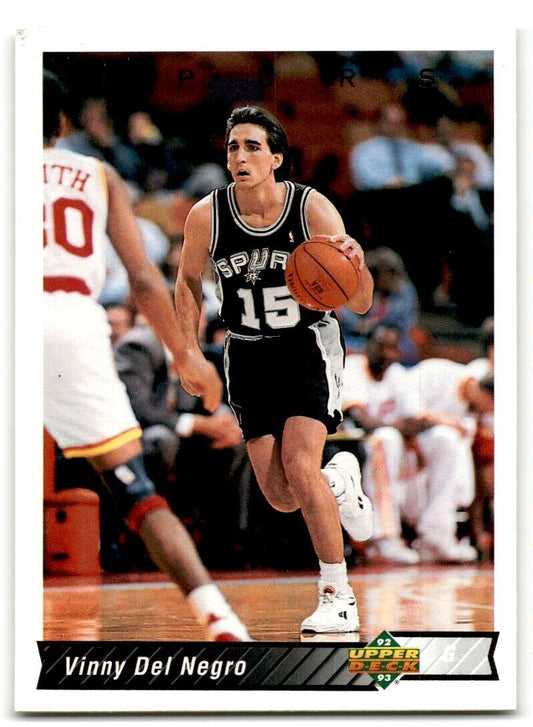 1992-93 Upper Deck Vinny Del Negro San Antonio Spurs #239