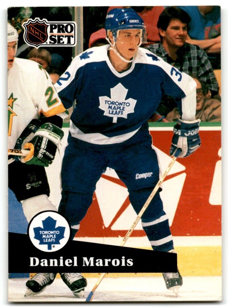 1991-92 Pro Set Daniel Marois Toronto Maple Leafs #223