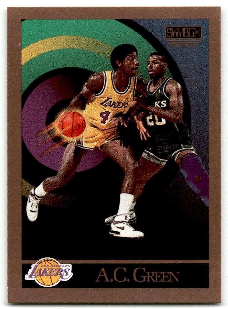 1990-91 SkyBox A.C. Green Los Angeles Lakers #137