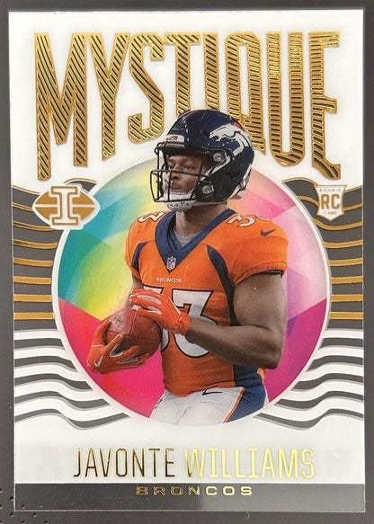 2021 Panini Illusions Javonte Williams Rookie Denver Broncos #MY-15