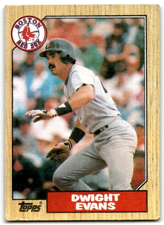 1987 Topps Dwight Evans Boston Red Sox #645