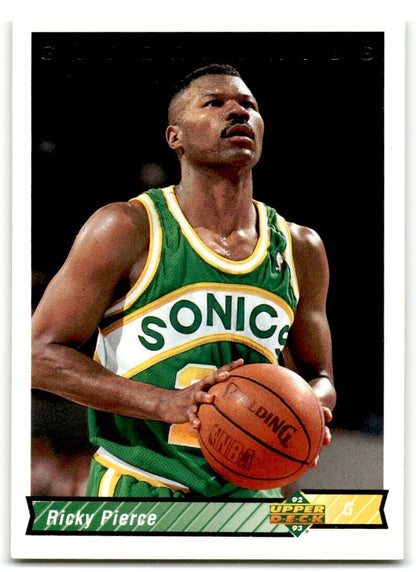 1992-93 Upper Deck Ricky Pierce Seattle SuperSonics #273