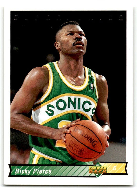 1992-93 Upper Deck Ricky Pierce Seattle SuperSonics #273