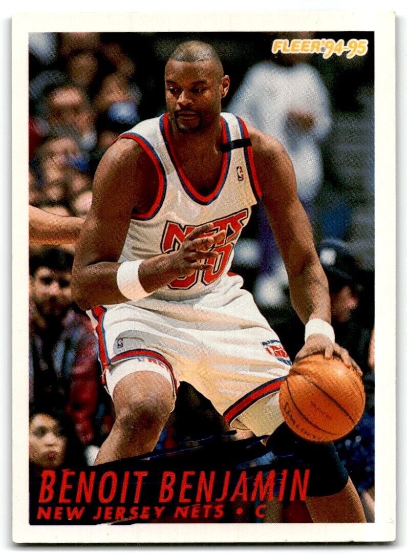 1994-95 Fleer Benoit Benjamin New Jersey Nets #140