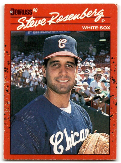 1990 Donruss Steve Rosenberg Chicago White Sox #253