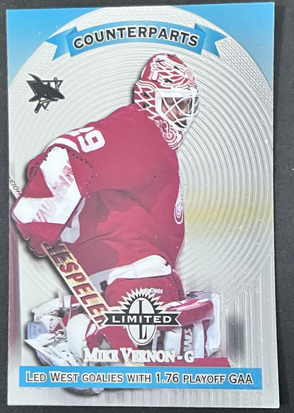 1997-98 Donruss Limited Exposure Counterparts Ken Wregget / Mike Vernon