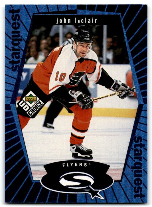 1998-99 UD Choice StarQuest Blue John LeClair Philadelphia Flyers #SQ15