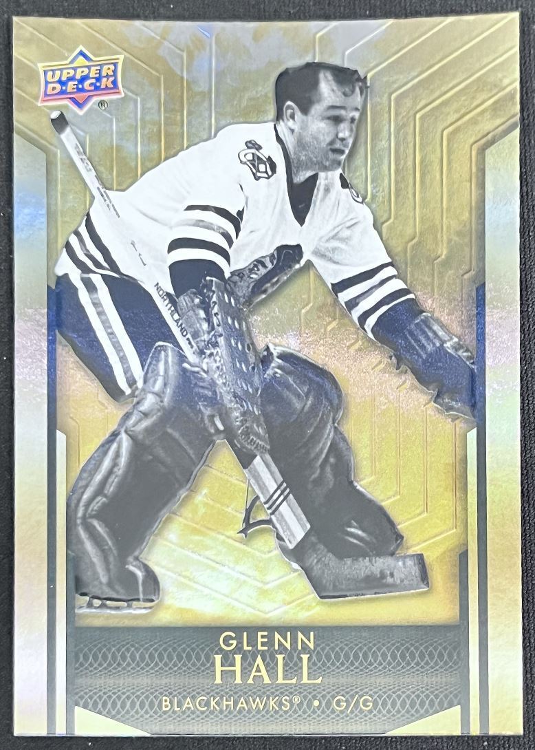 2023-24 Upper Deck Tim Hortons Legends Tim Horton Glenn Hall Chicago Blackhawks