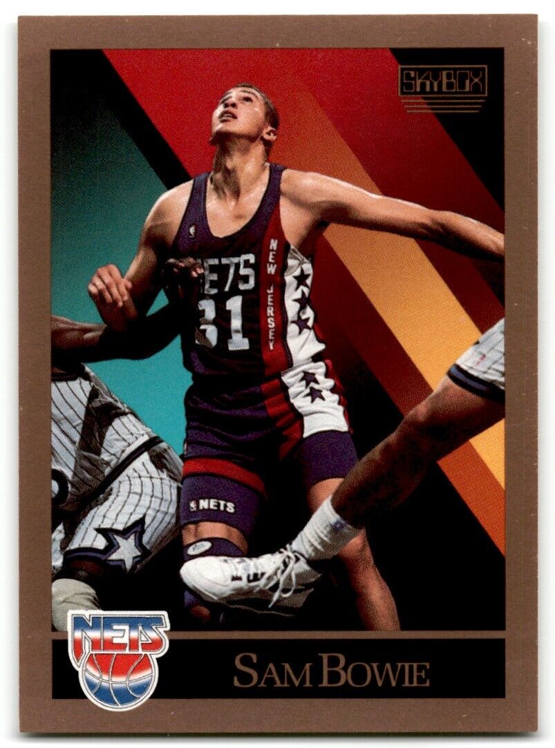 1990-91 SkyBox Sam Bowie New Jersey Nets #177