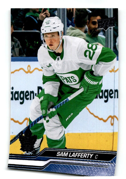 2023-24 Upper Deck Sam Lafferty Toronto Maple Leafs #169