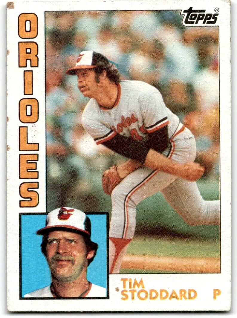 1984 Topps Tim Stoddard Baltimore Orioles #106