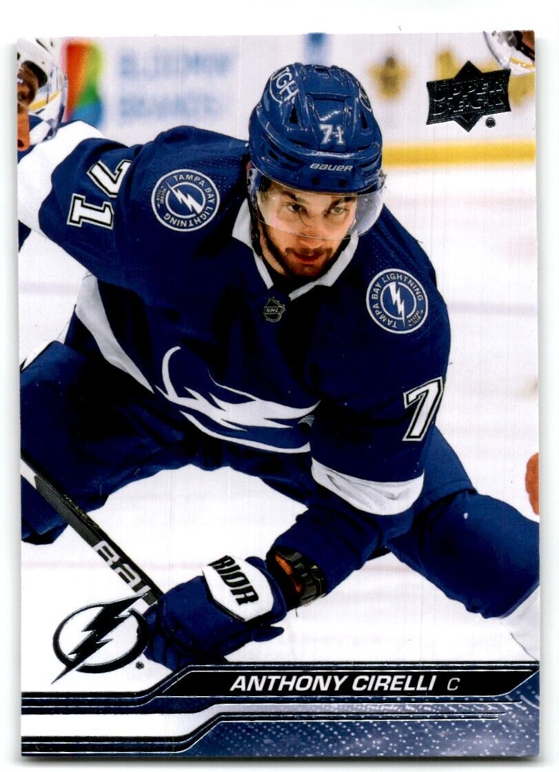 2023-24 Upper Deck Anthony Cirelli Tampa Bay Lightning #413