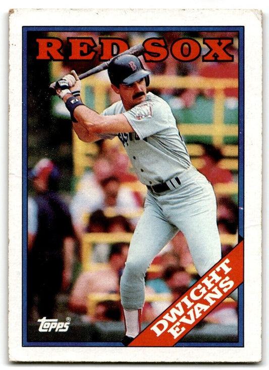 1988 Topps Dwight Evans Boston Red Sox #470