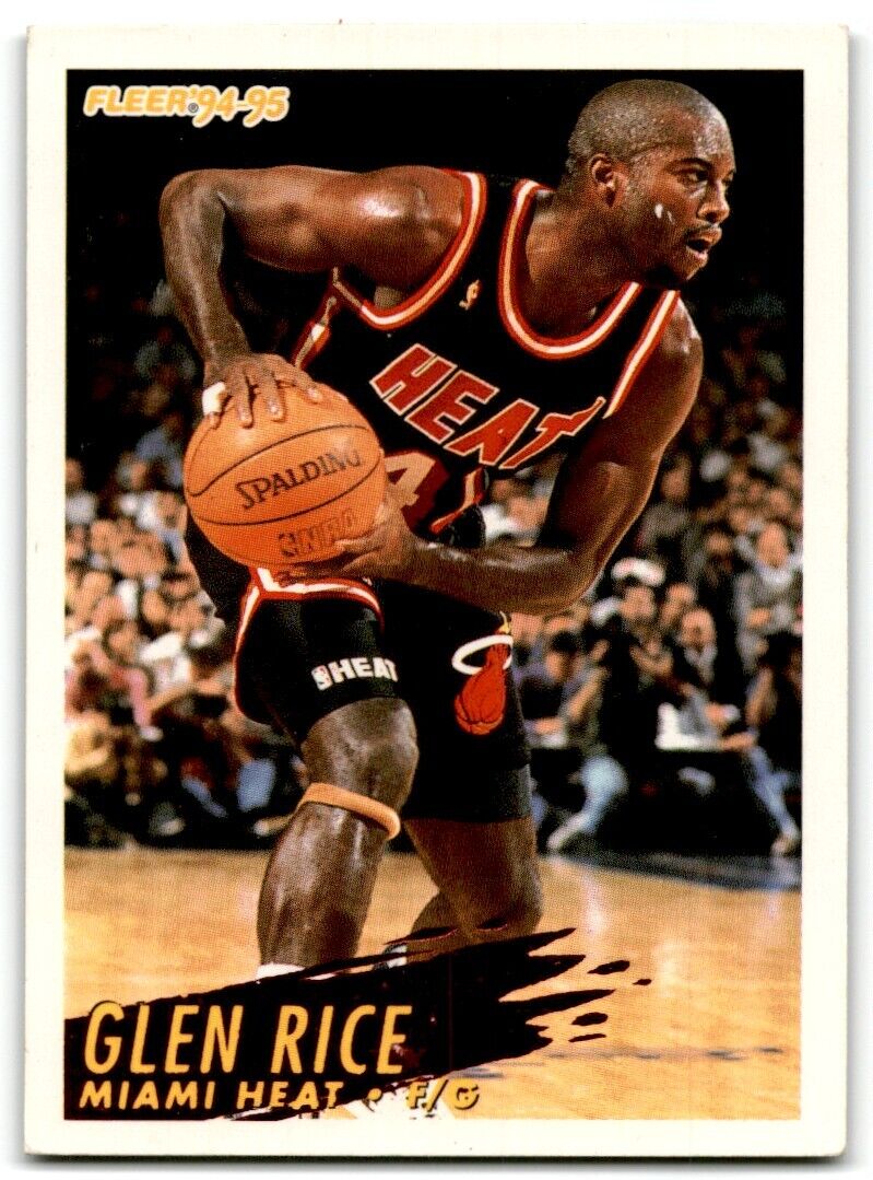 1994-95 Fleer Glen Rice Miami Heat #118