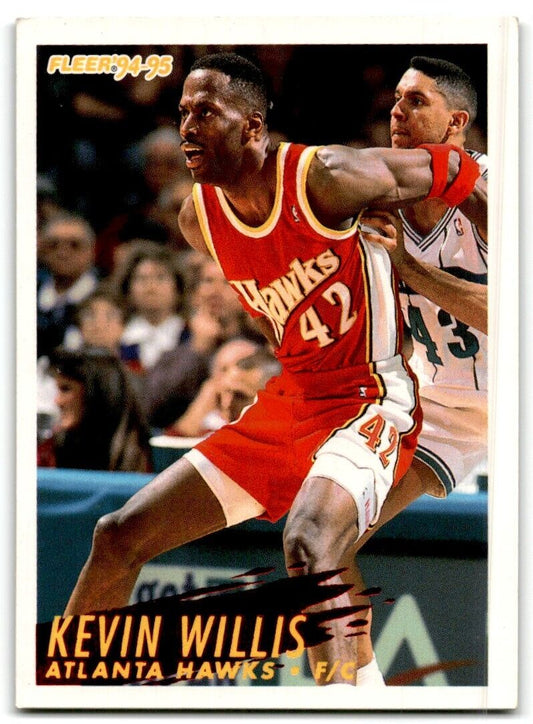 1994-95 Fleer Kevin Willis Atlanta Hawks #9