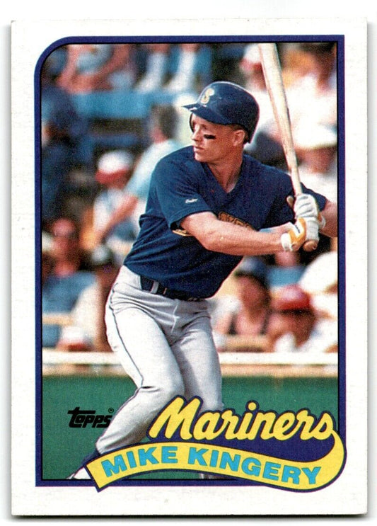 1989 Topps Mike Kingery Seattle Mariners #413