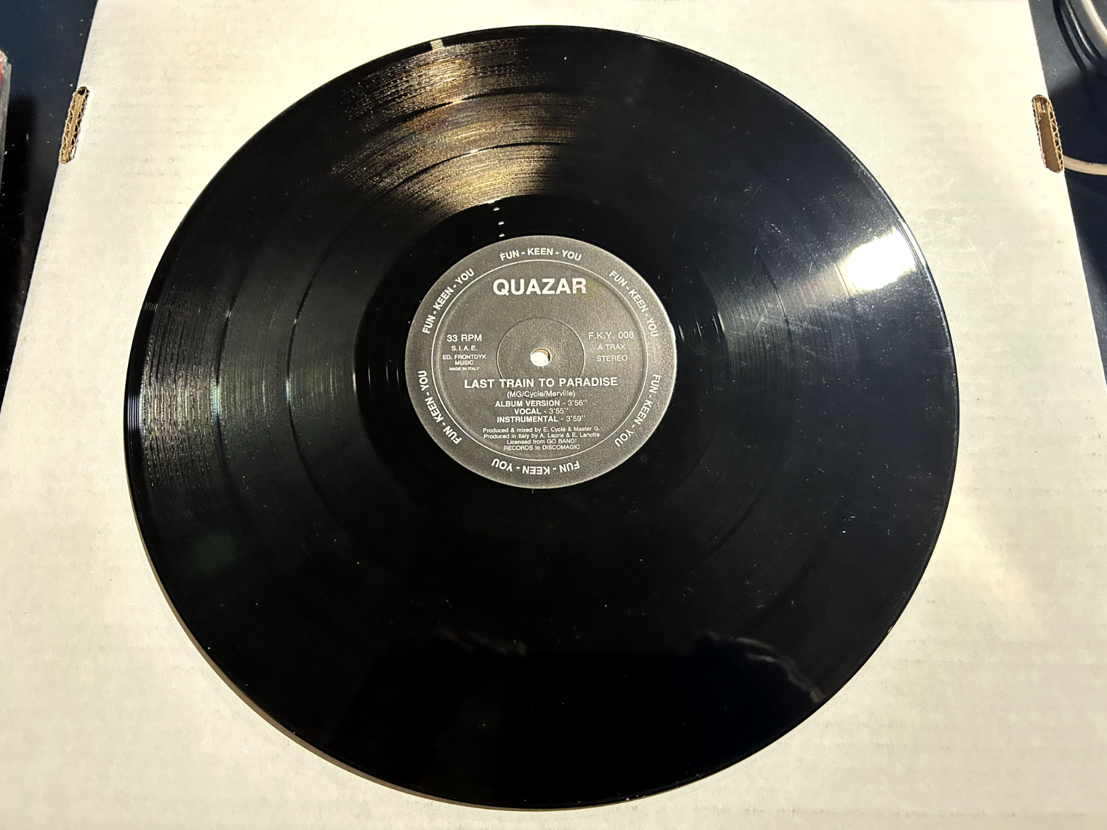 Quazar – Last Train To Paradise