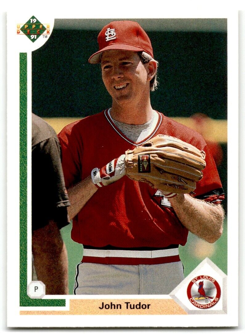 1991 Upper Deck John Tudor St. Louis Cardinals #329