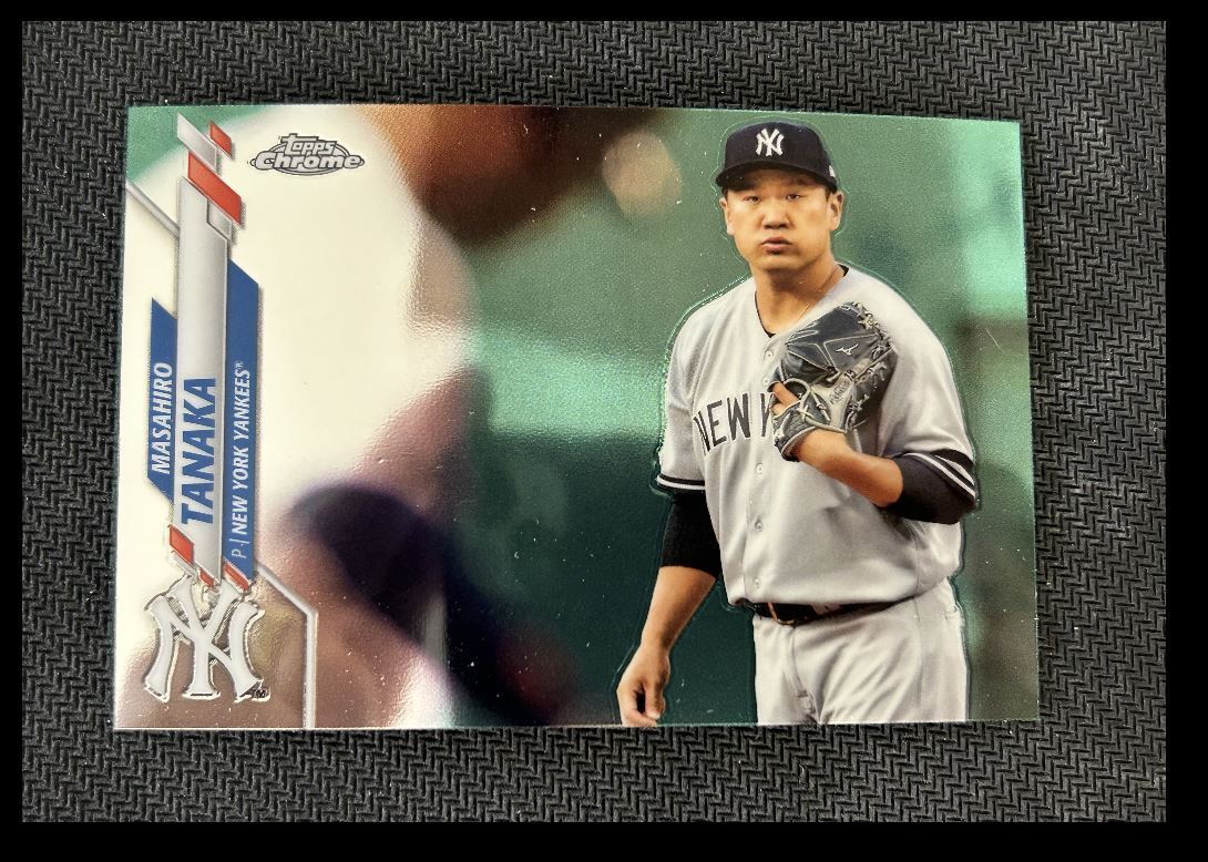 2020 Topps Chrome Masahiro Tanaka New York Yankees #166