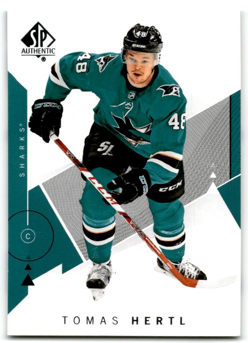 2018-19 SP Authentic Tomas Hertl San Jose Sharks #37