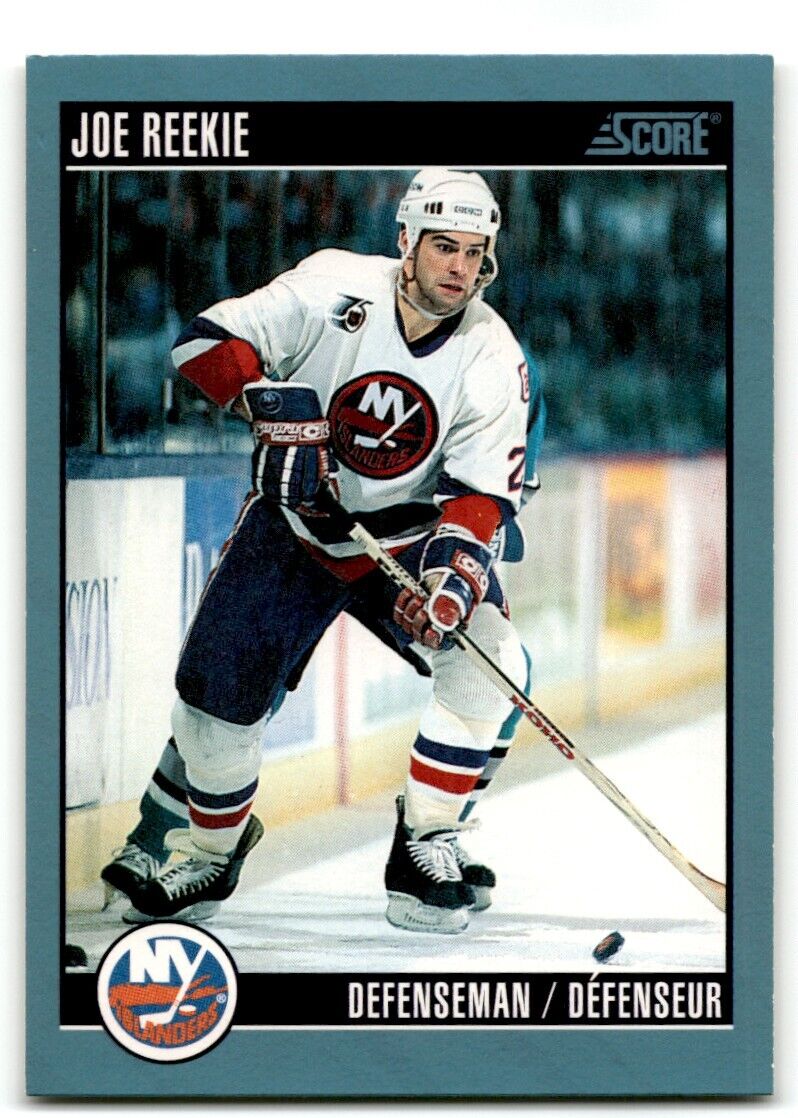 1992-93 Score Joe Reekie New York Islanders #397