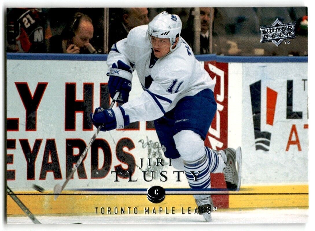 2008-09 Upper Deck Jiri Tlusty Toronto Maple Leafs #19