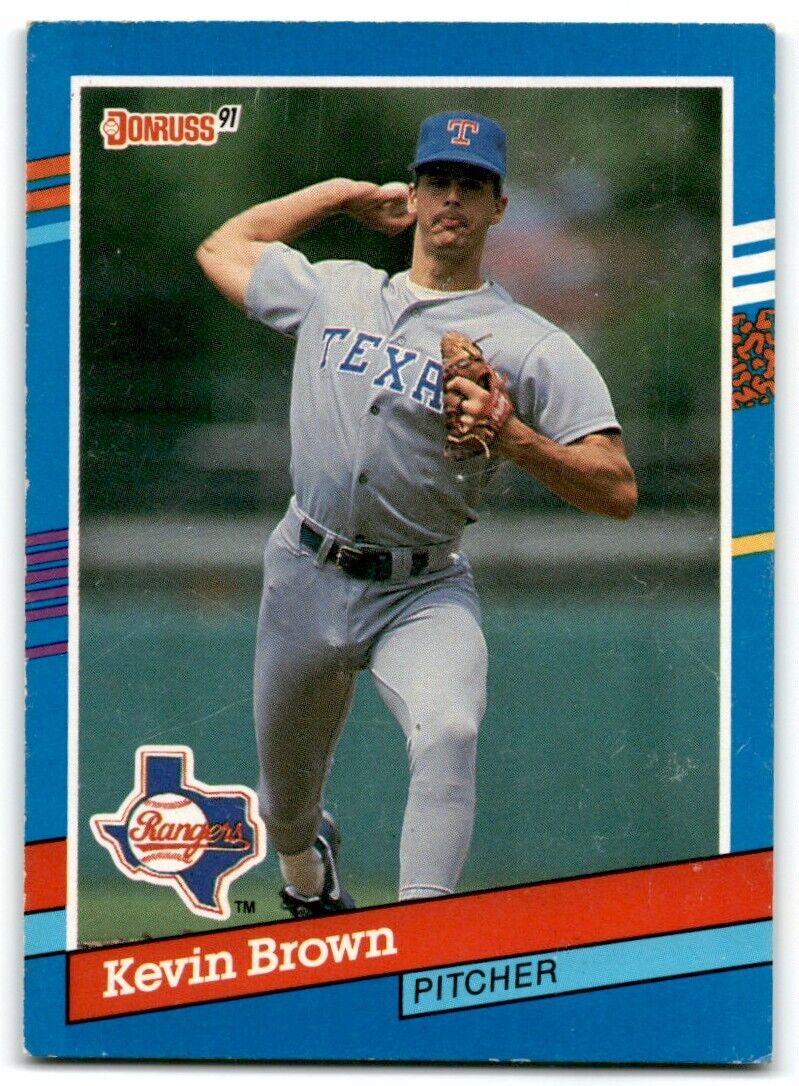 1991 Donruss Kevin Brown Texas Rangers #314